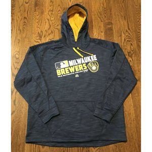 Milwaukee Brewers Game Worn Team Issued Hoodie